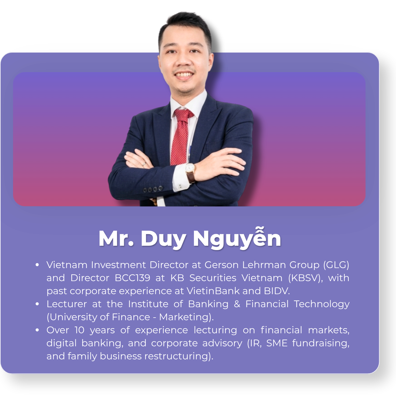 Mr. Duy Nguyễn - Board of Mentors